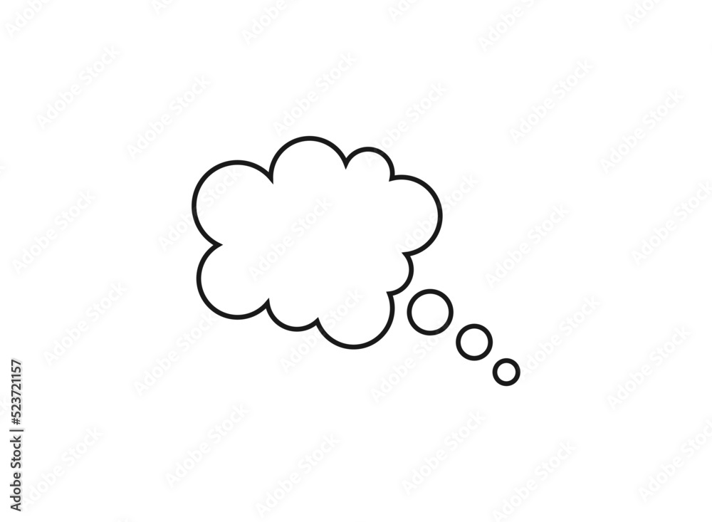 Speech bubble icon vector. Simple bubble sign. EPS 10 Speech bubble icon vector. Simple bubble sign. EPS 10