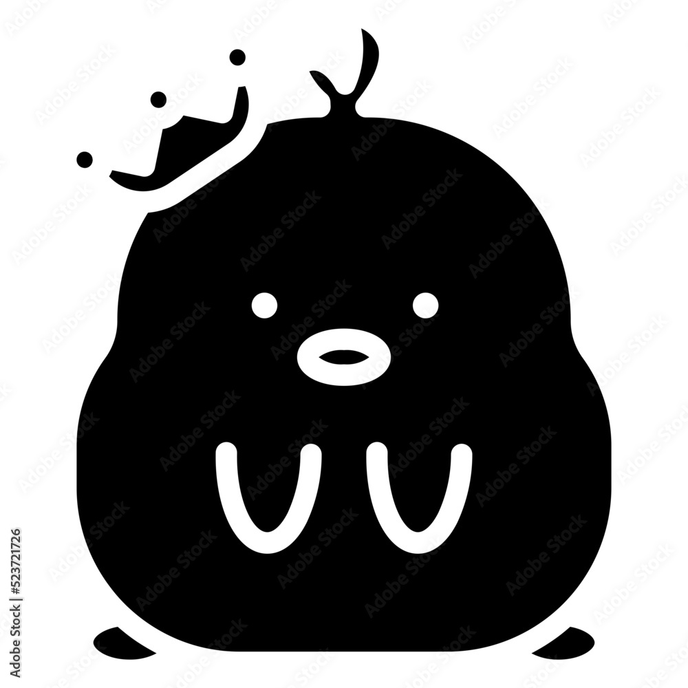 chick cartoon icon chick cartoon icon
