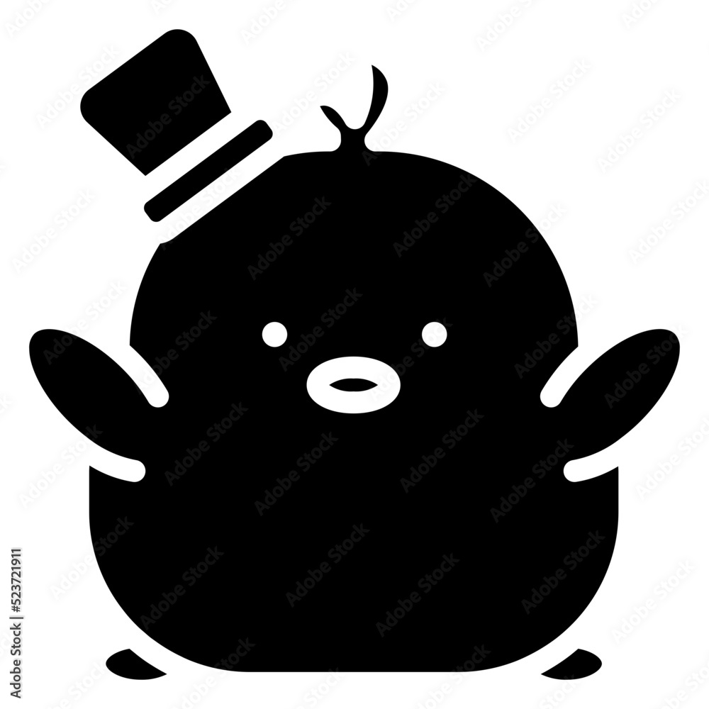 chick cartoon icon