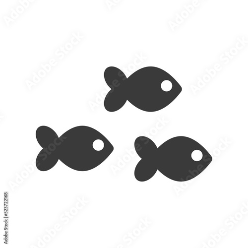 Spawning glyph icon isolated on white background.Vector illustration.