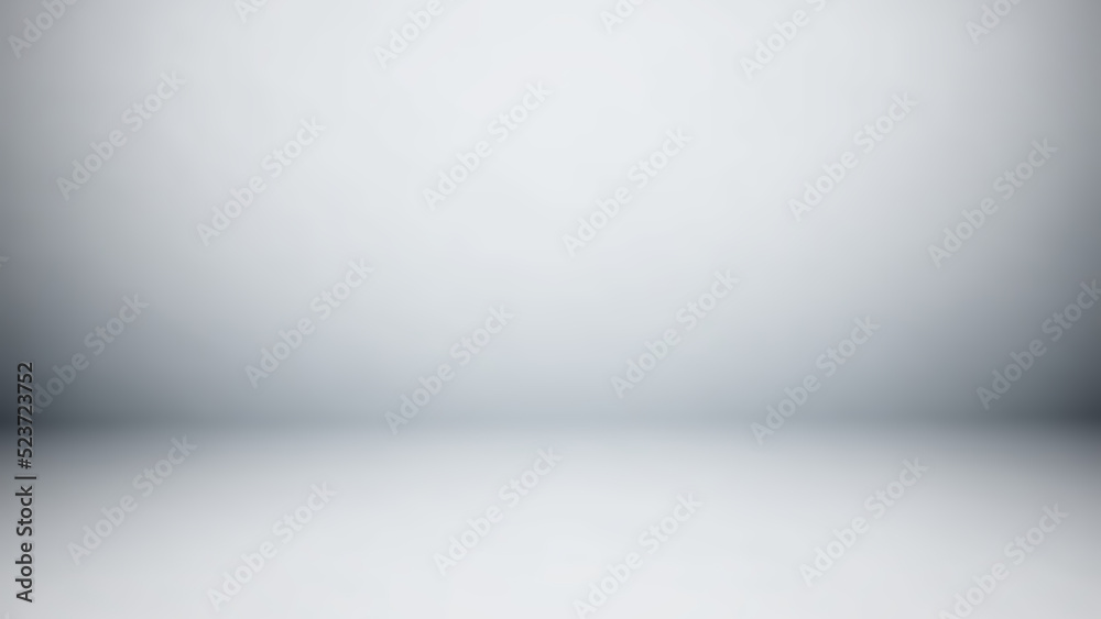 Empty gray studio background. Design for displaying product. Stock