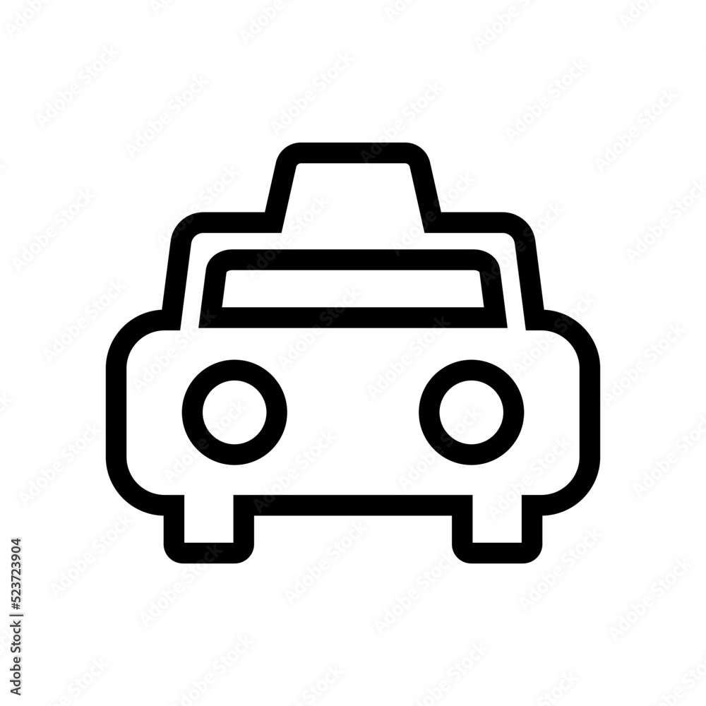 Cab icon. Taxi for transportation. Vector. Cab icon. Taxi for transportation. Vector.