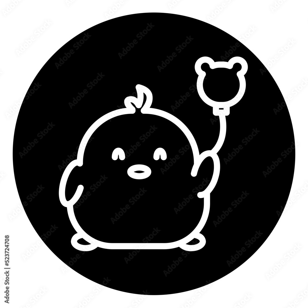 chick cartoon icon