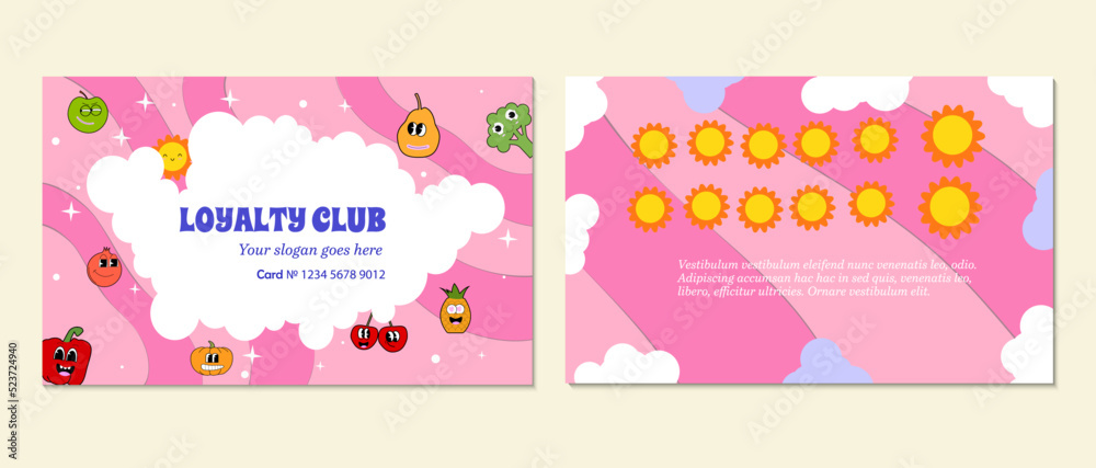 loyalty card for children's business160822