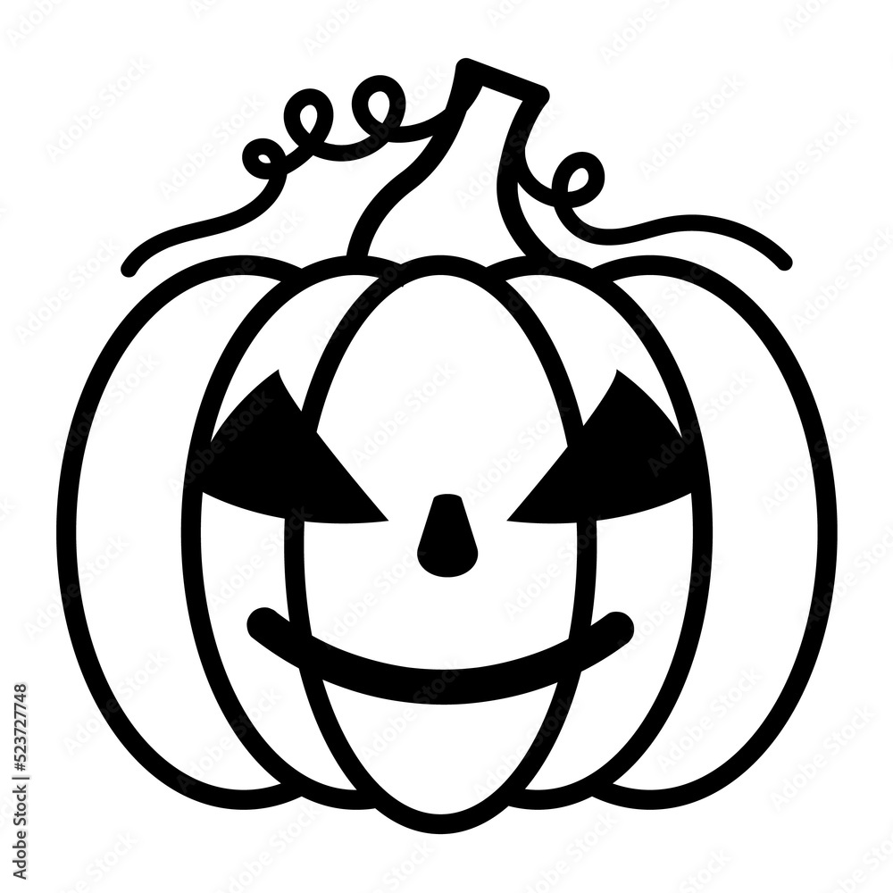 scary spooky smiling Halloween pumpkin scary spooky smiling Halloween pumpkin