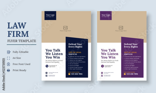 Law Firm Flyer Template, Law Firm and Legal Services Flyer, Law Firm And Consultancy Flyer, Legal Corporate Law Firm Business Flyer poster leaflet Template design