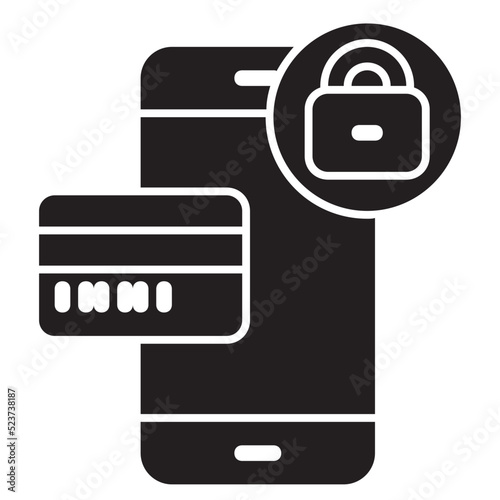 Secure Payment solid icon.