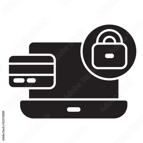 Secure Payment solid icon.