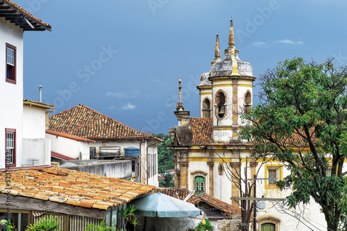 St Francis de Assisi, Ouro Preto, Minas Gerais, Brazil