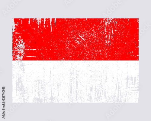 Indonesia flag vector