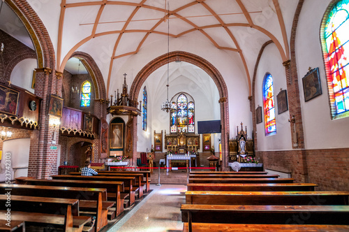 Sanctuary of the Divine Mercy. Mysliborz  West Pomeranian Voivodeship  Poland.