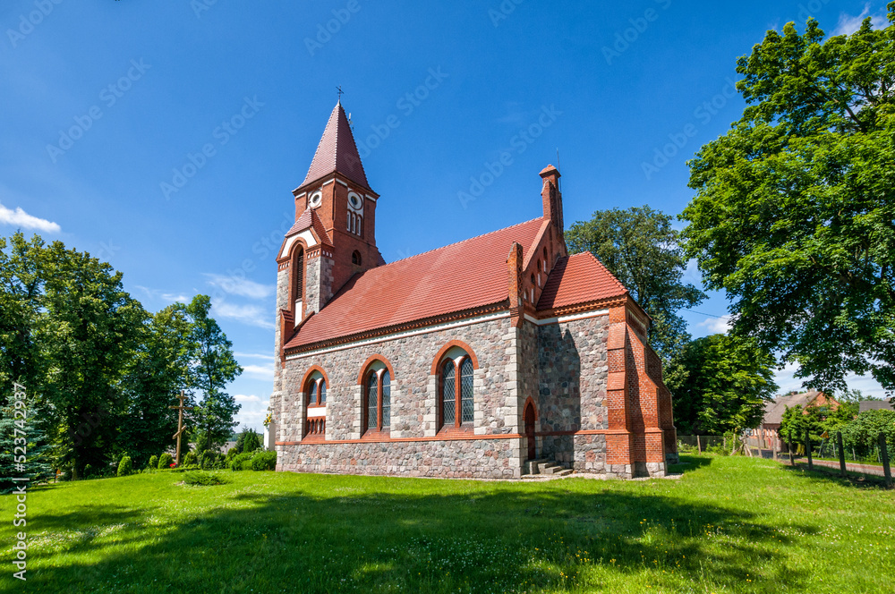 Orthodox Church of Dormition of the Blessed Mother of God. Lugi, Lubusz Voivodeship, Poland