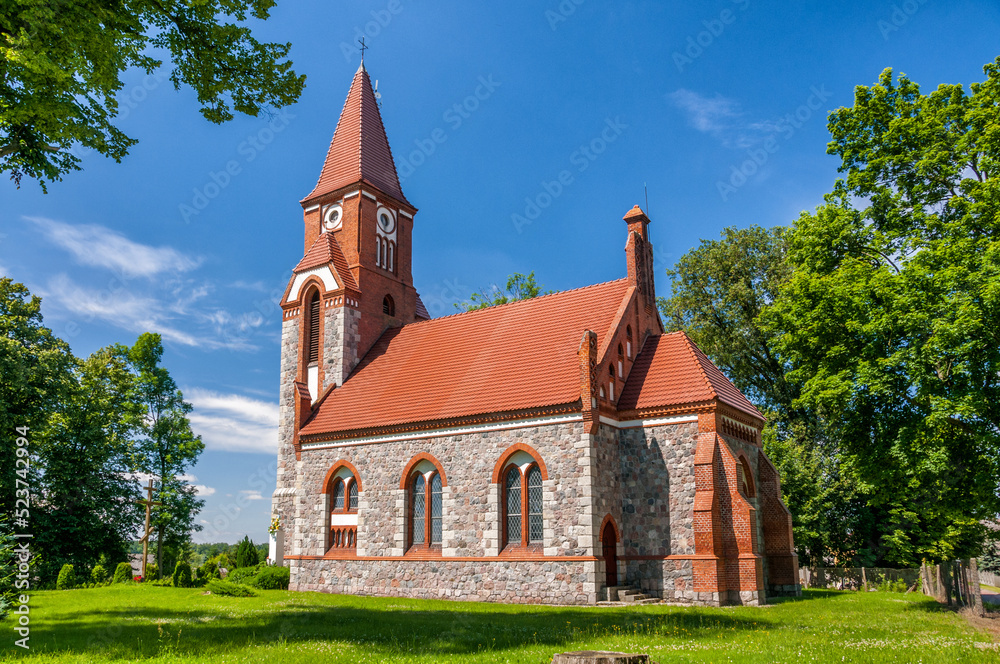 Orthodox Church of Dormition of the Blessed Mother of God. Lugi, Lubusz Voivodeship, Poland