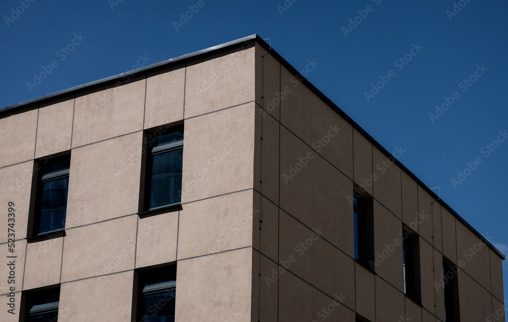 concrete facade modern architecture