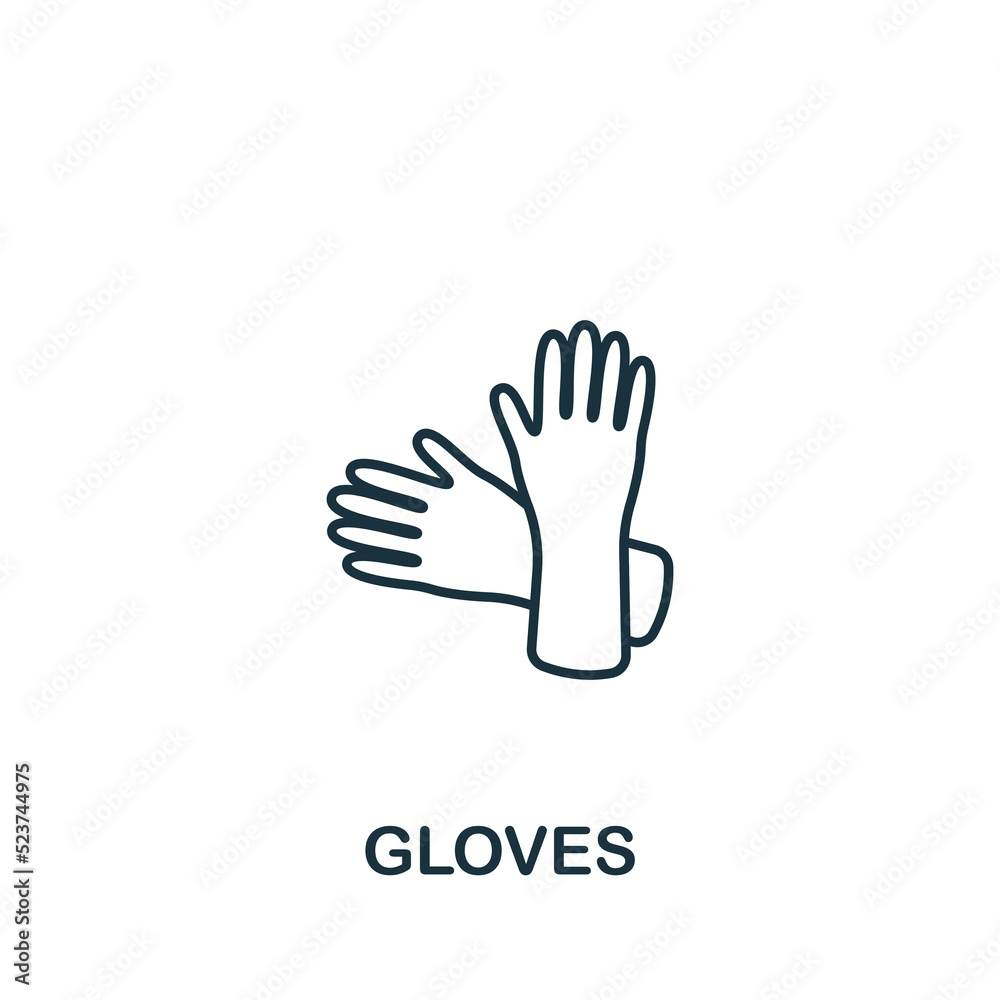Cloves icon. Line simple icon for templates, web design and infographics Cloves icon. Line simple icon for templates, web design and infographics