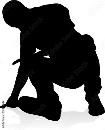 A male street dance hip hop...