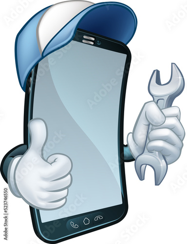 A mobile phone repair servi...