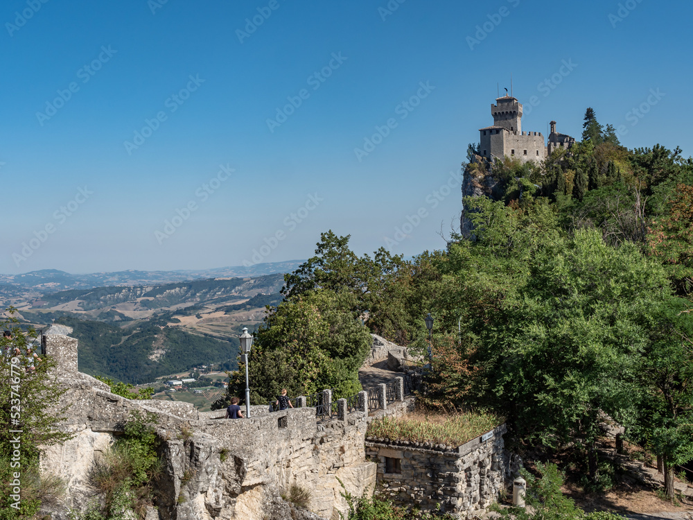 Obraz premium The fortress of Città di San Marino