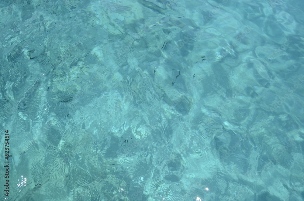 Fototapeta premium Blue water background