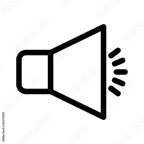 speaker icon or logo isolated sign symbol vector illustration - high quality black style vector icons
