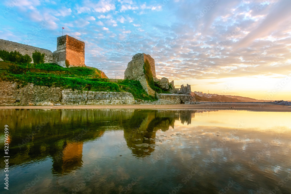 Sinop touristical destination on black sea shore