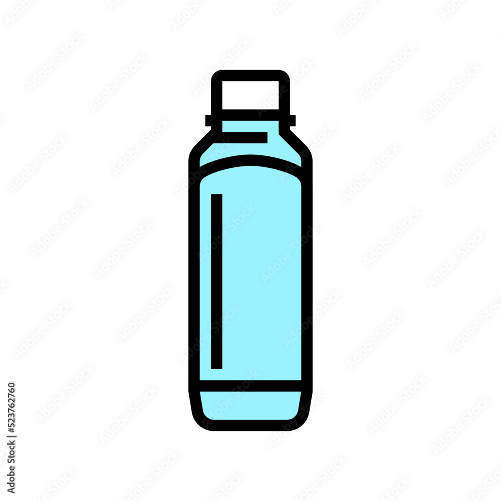 bottle smoothie fruit juice food color icon vector illustration