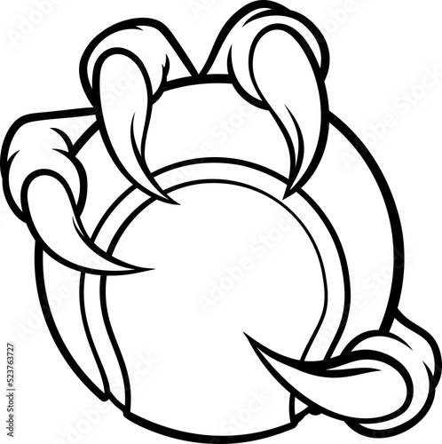 Eagle, bird or monster claw...