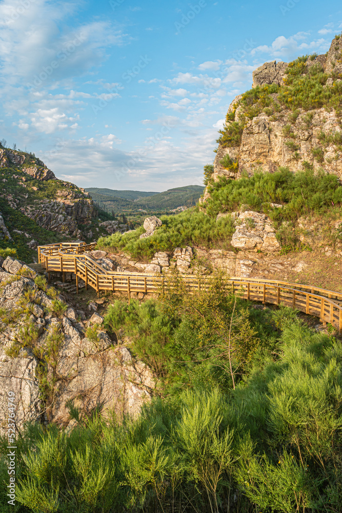 View from Cerro da Candosa pathways, Gois - Portugal.