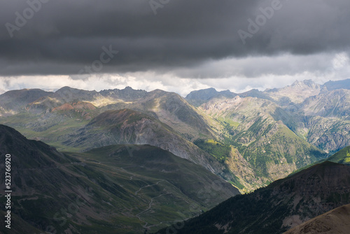 Vista dalla Cima della Bonette 