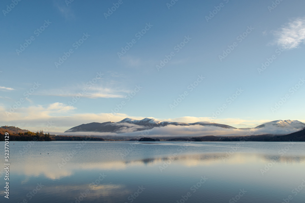 Lakeland with Mountains