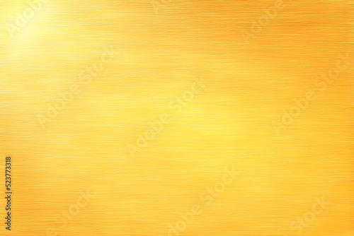 Golden texture for banner background. Gold color plate 