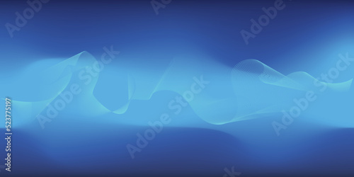 vector illustration of blue colored gradient background