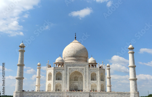Taj Mahal Agra Front View photo
