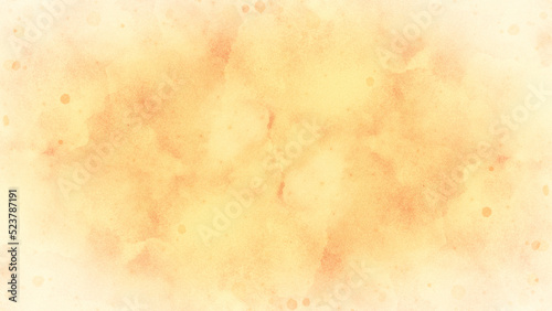 Soft blurred abstract pink roses background. Abstract soft yellow watercolor grunge. Old watercolor paper background. Watercolor painting soft textured on wet white paper background.