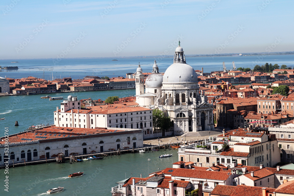 Grand Canal of Venice, the city of gondolas and palaces over the lagoon. A wonderful Italian city for its history and its unique charm.	