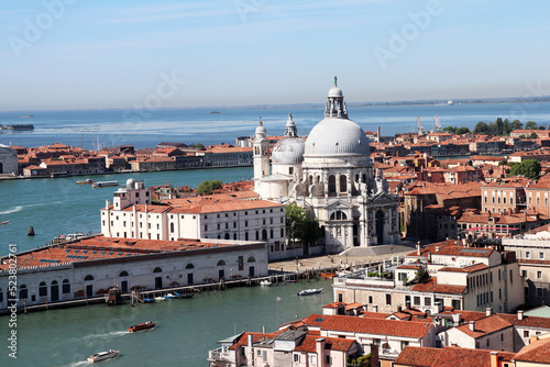 Grand Canal of Venice, the city of gondolas and palaces over the lagoon. A wonderful Italian city for its history and its unique charm.  © PROPOSTELLA
