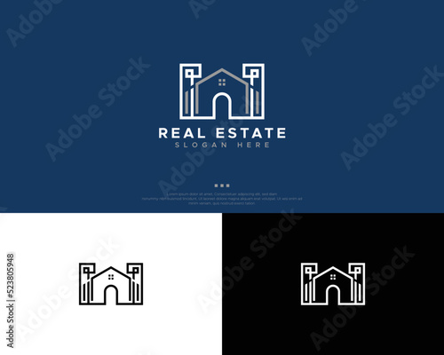 Real Estate Logo Design Template