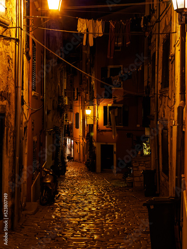 Street of Rovinj, Croatia