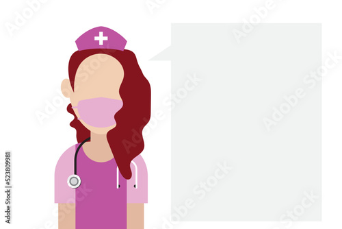 medico, dottoressa, sanità, messaggio, comunicazione
