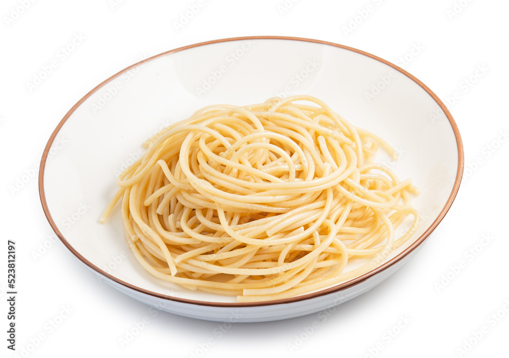 Spaghetti isolated on white background clipping path Spaghetti isolated on white background clipping path