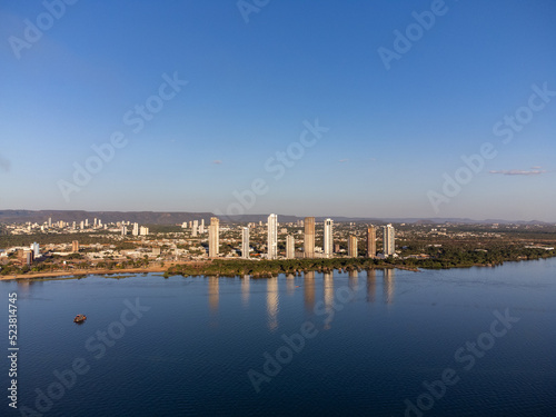 The beautiful Palmas the smallest capital of Brazil with the Tocantins river © Rodrigo