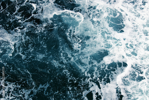 Background of aqua sea water