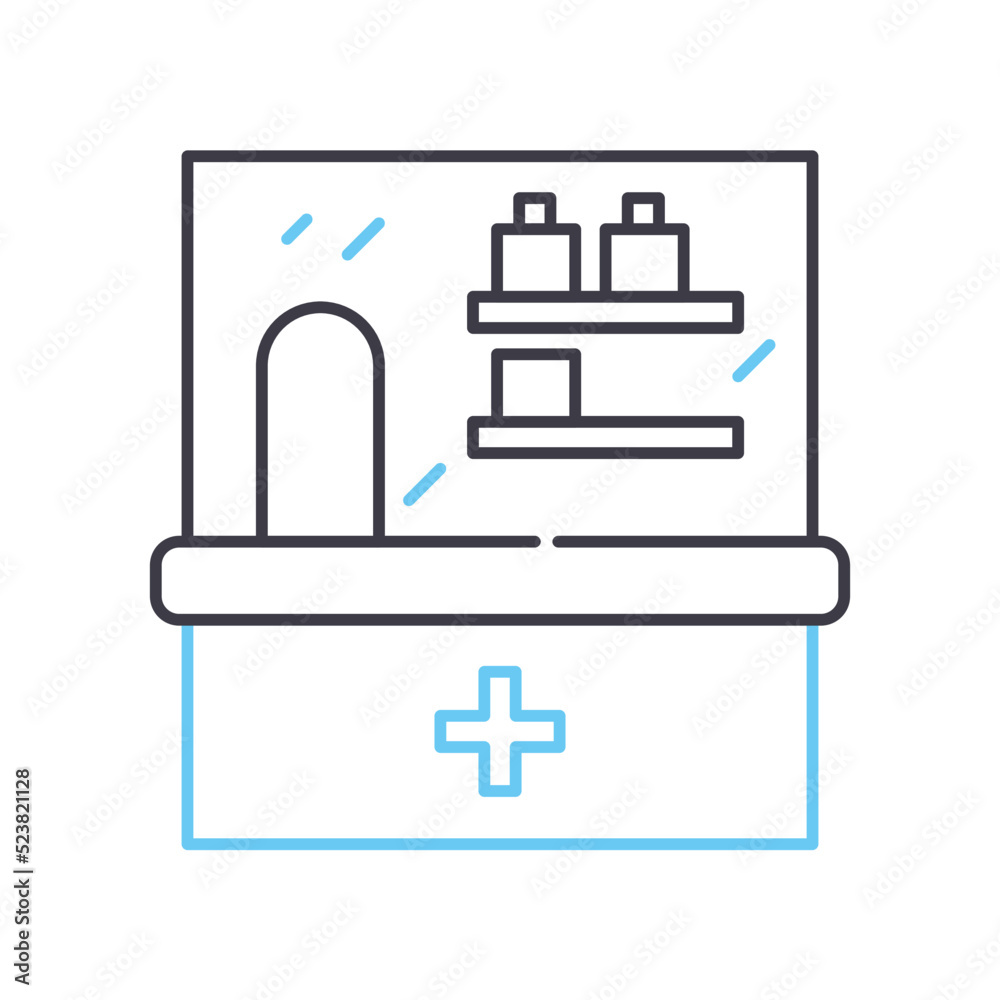 moisturizer line icon, outline symbol, vector illustration, concept sign moisturizer line icon, outline symbol, vector illustration, concept sign
