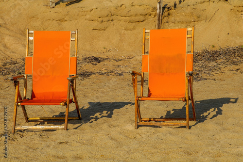 beach chairs