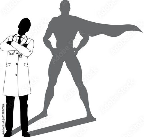 Superhero Doctor With Super...