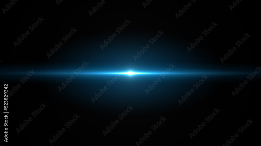 Lens flare light for abstract background.