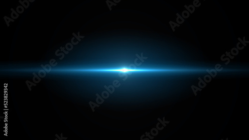 Lens flare light for abstract background.