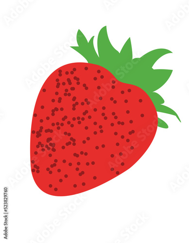 strawberry design drawing by Mahfuza
