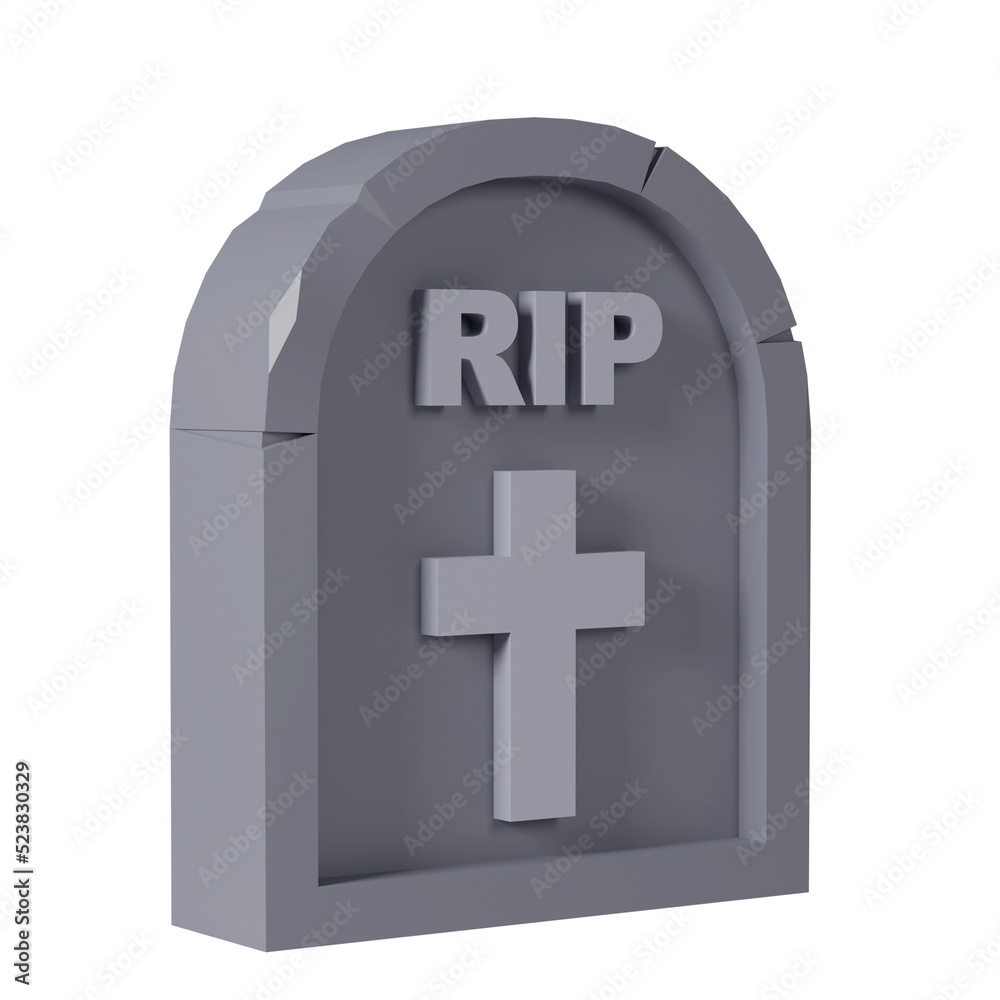 Obraz premium 3d illustration Halloween elements