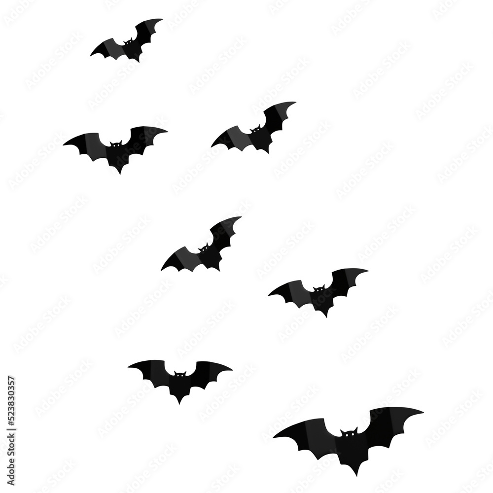 Fototapeta premium 3d illustration Halloween elements